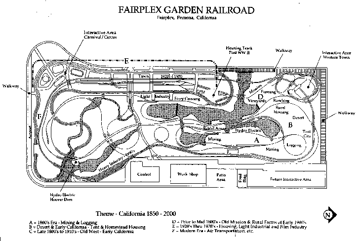 Fairplex Garden Railway Track Plan