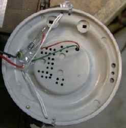 photo of stock headlight wiring
