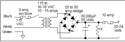 simple dc power supply